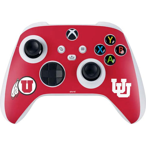 University of Utah Logo Xbox Series S Controller Skin